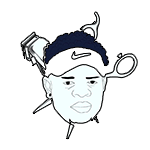 KOD Barbershop logo