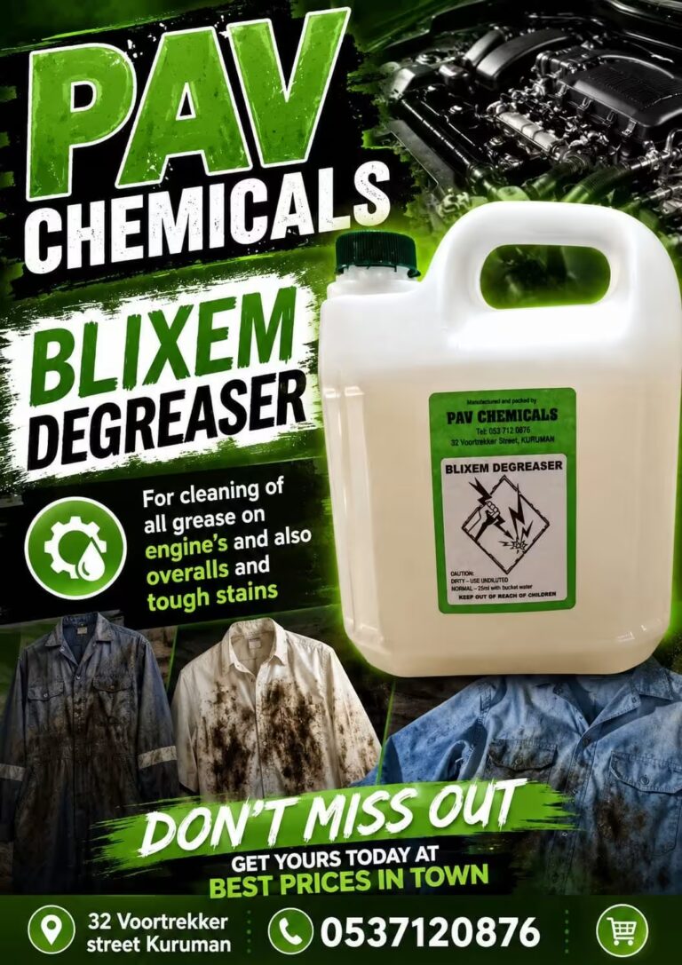 PAV Chemicals & Plasticware in Kuruman